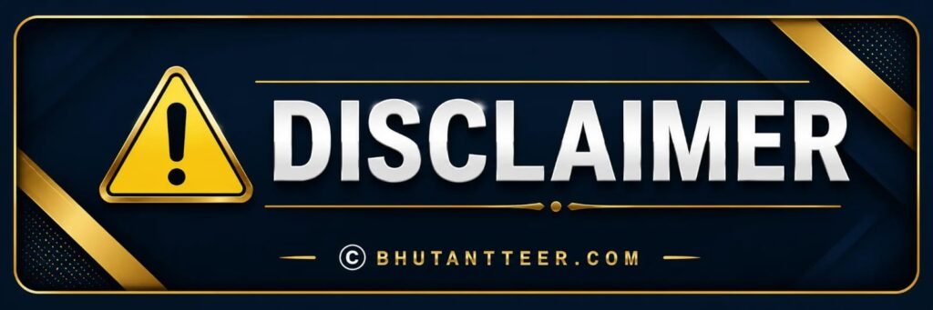Bhutantteer.com Disclaimer Page Banner